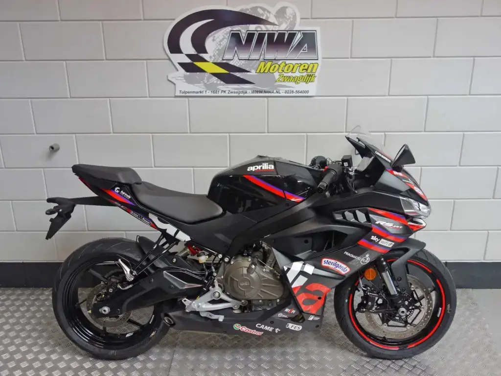 Nieuwe Aprilia RS 457 supersport met 457cc motor uit 2026 bij NIWA Motoren