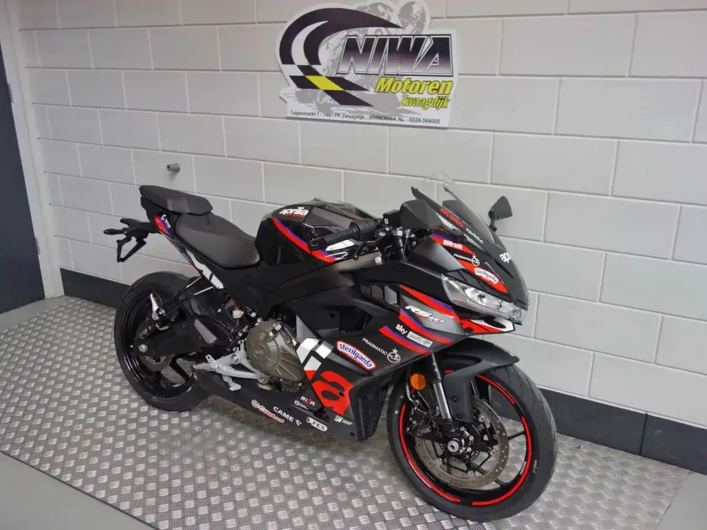 Nieuwe Aprilia RS 457 supersport met 457cc motor uit 2026 bij NIWA Motoren