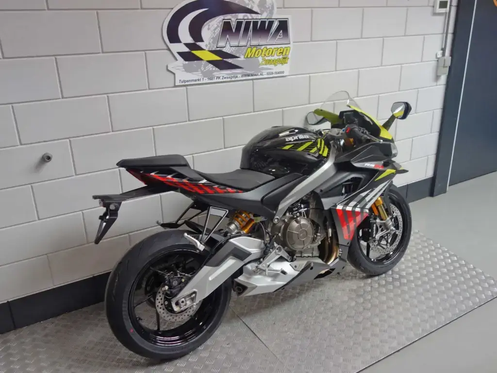 Nieuwe Aprilia RS 660 supersport met 660cc motor uit 2026 bij NIWA Motoren