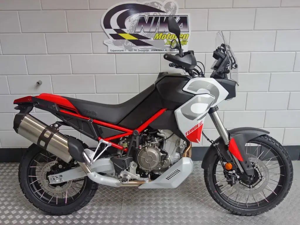 Nieuwe Aprilia Tuareg all-road met 659cc motor uit 2026 bij NIWA Motoren