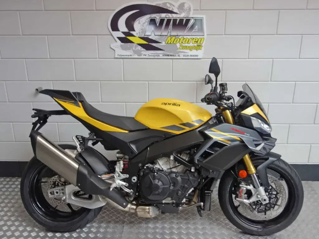 Nieuwe Aprilia Tuono V4 naked bike met 1150cc motor uit 2026 bij NIWA Motoren