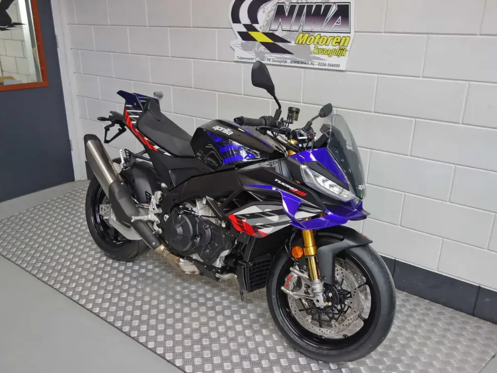Nieuwe Aprilia Tuono V4 naked bike met 1150cc motor uit 2026 bij NIWA Motoren
