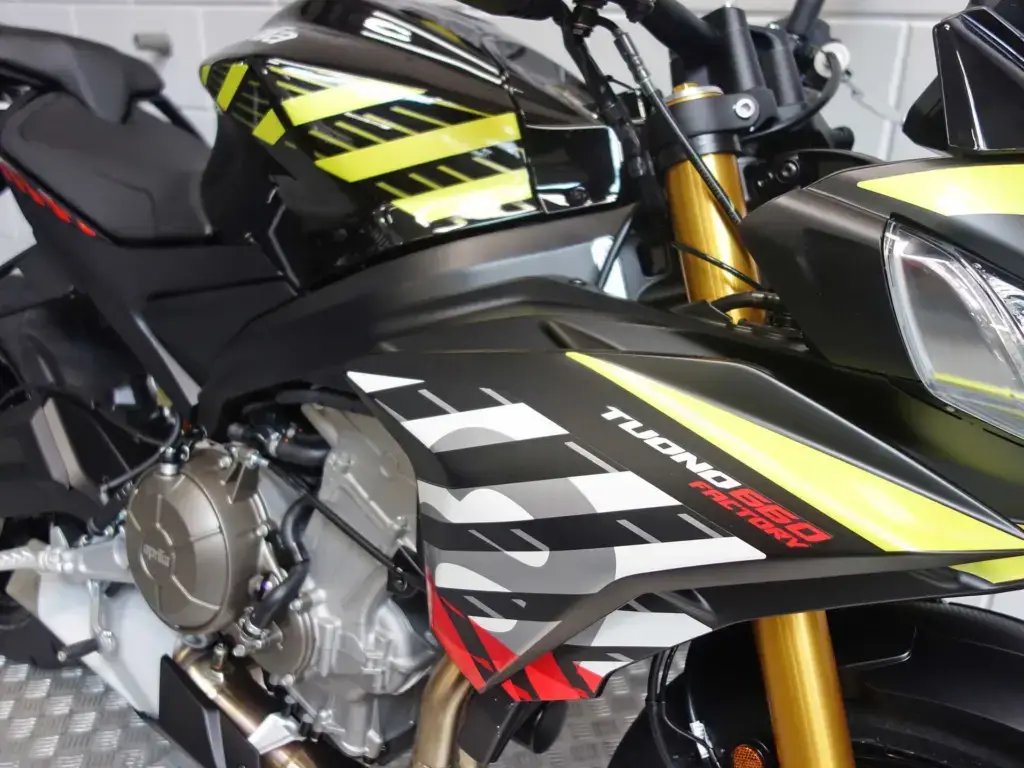 Nieuwe Aprilia Tuono 660 naked bike met 659cc motor uit 2026 bij NIWA Motoren