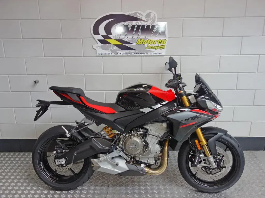 Nieuwe Aprilia Tuono 660 naked bike met 659cc motor uit 2026 bij NIWA Motoren
