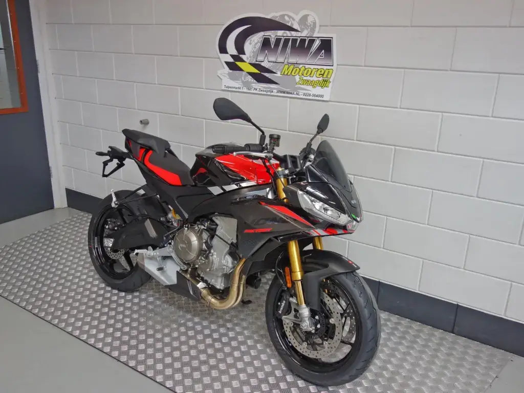 Nieuwe Aprilia Tuono 660 naked bike met 659cc motor uit 2026 bij NIWA Motoren
