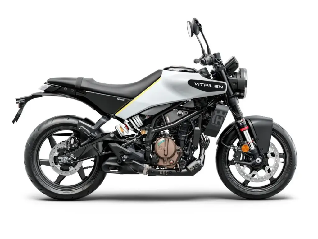 Nieuwe Husqvarna Vitpilen naked bike met 125cc motor uit 2025 bij NIWA Motoren