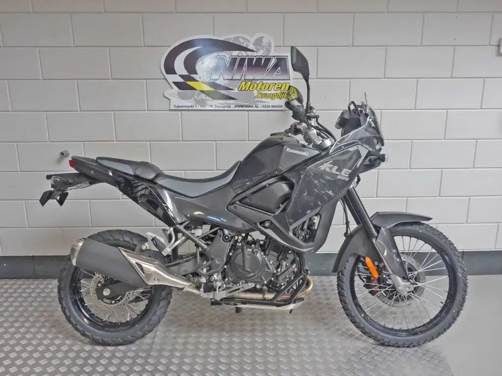Nieuwe Kawasaki KLE500 all-road met cc motor uit 2026 bij NIWA Motoren