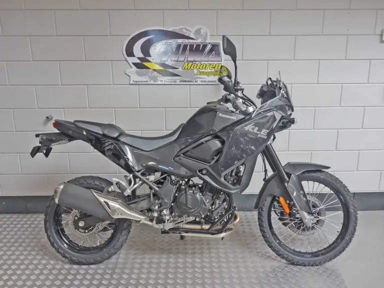 Nieuwe Kawasaki KLE500 all-road met 500cc motor uit 2026 bij NIWA Motoren