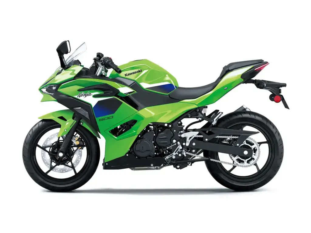 Nieuwe Kawasaki Ninja 500 supersport met 451cc motor uit 2026 bij NIWA Motoren