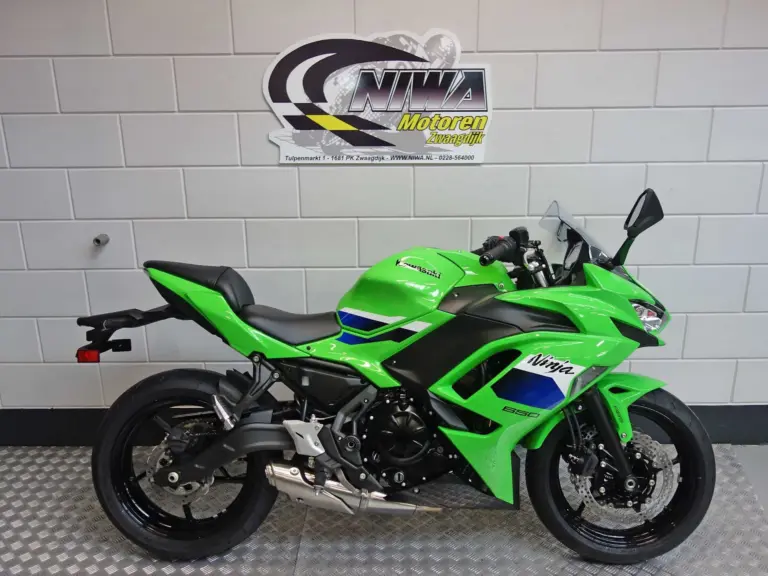Nieuwe Kawasaki Ninja 650 sport met 649cc motor uit 2026 bij NIWA Motoren