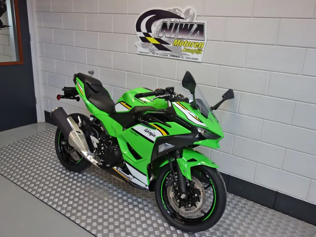 Gebruikte Kawasaki Ninja 500 supersport met 451cc motor uit 2025 bij NIWA Motoren