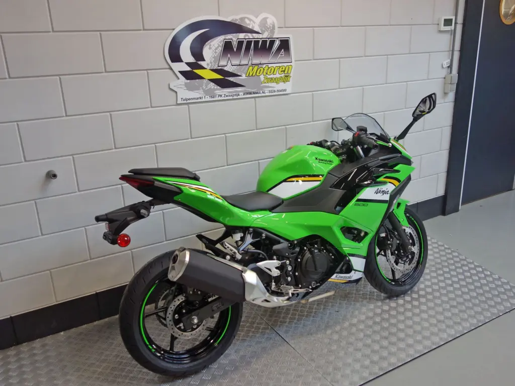 Gebruikte Kawasaki Ninja 500 supersport met 451cc motor uit 2025 bij NIWA Motoren