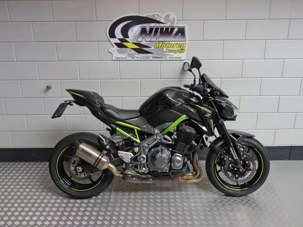 Gebruikte Kawasaki Z900 naked bike met 948cc motor uit 2018 bij NIWA Motoren