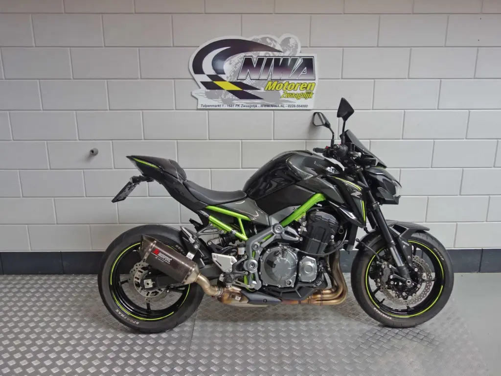 Gebruikte Kawasaki Z900 naked bike met 948cc motor uit 2018 bij NIWA Motoren
