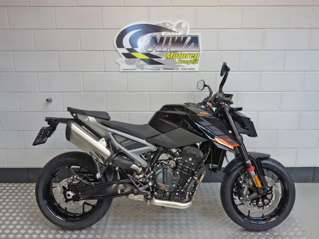 Nieuwe KTM 790 Duke naked bike met 799cc motor uit 2026 bij NIWA Motoren