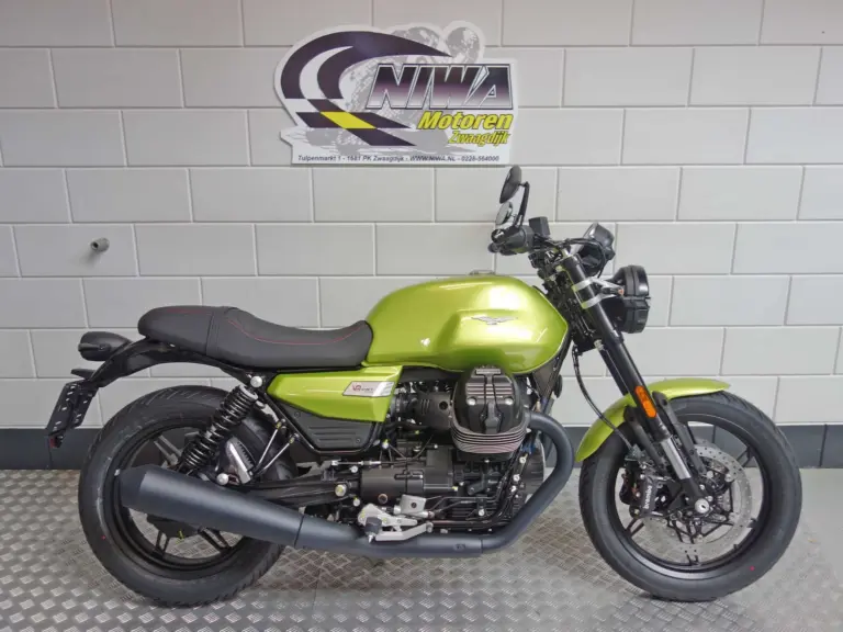 Nieuwe Moto Guzzi V7 sport met 853cc motor uit 2025 bij NIWA Motoren