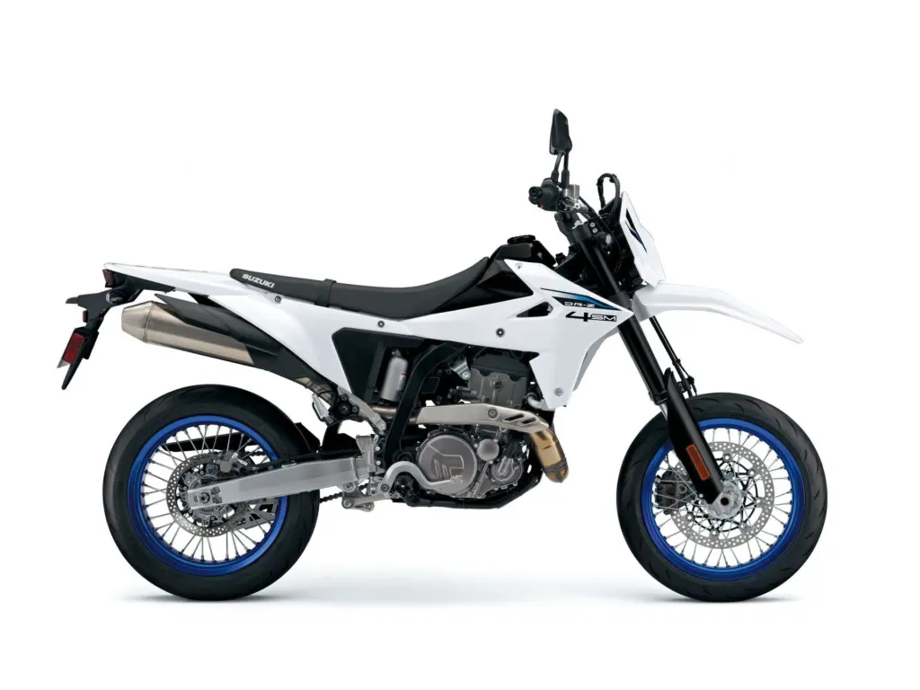 Nieuwe Suzuki DR-Z4SM supermotard met 400cc motor uit 2026 bij NIWA Motoren