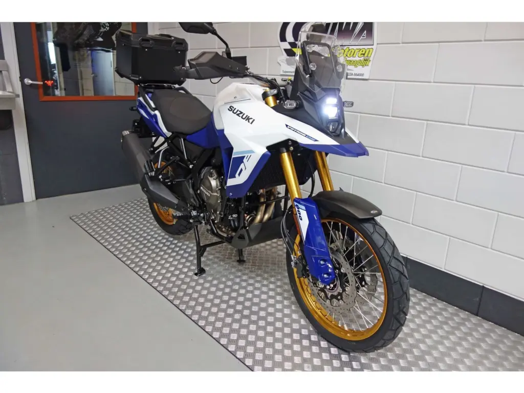 Nieuwe Suzuki V-Strom tour met 776cc motor uit 2026 bij NIWA Motoren