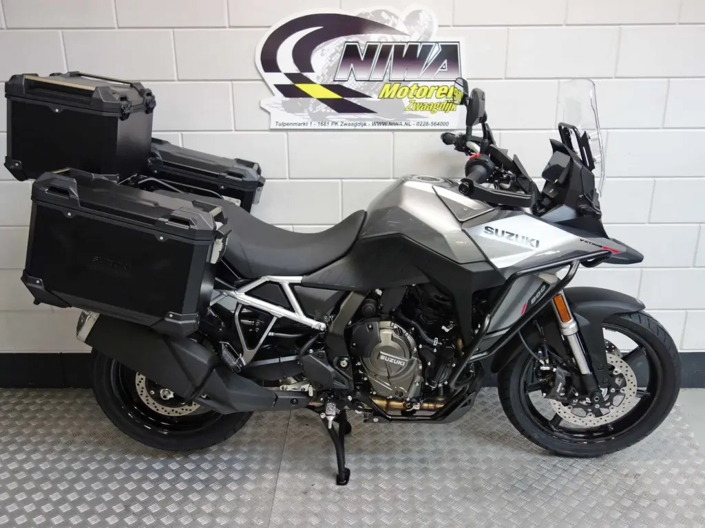 Nieuwe Suzuki V-Strom tour met 776cc motor uit 2026 bij NIWA Motoren