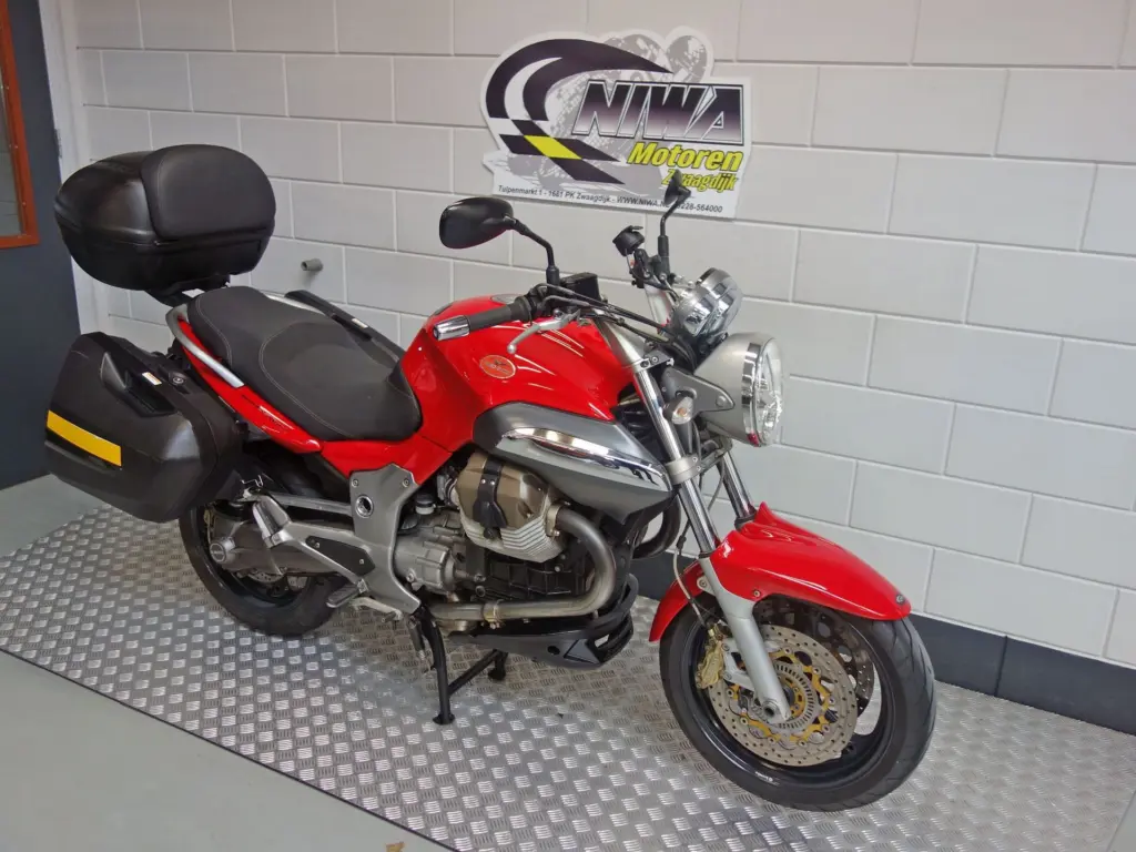 Gebruikte Moto Guzzi Breva tour met 1064cc motor uit 2007 bij NIWA Motoren