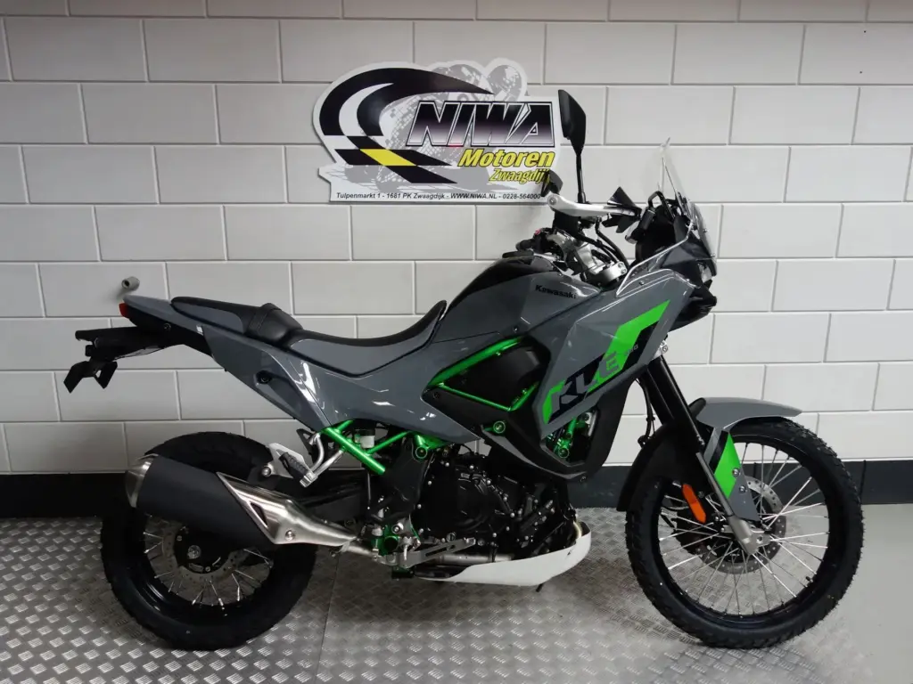 Gebruikte Kawasaki KLE500 all-road met 451cc motor uit 2026 bij NIWA Motoren