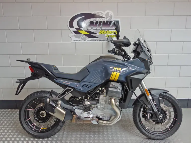 Nieuwe Moto Guzzi Stelvio tour met 1151cc motor uit 2026 bij NIWA Motoren